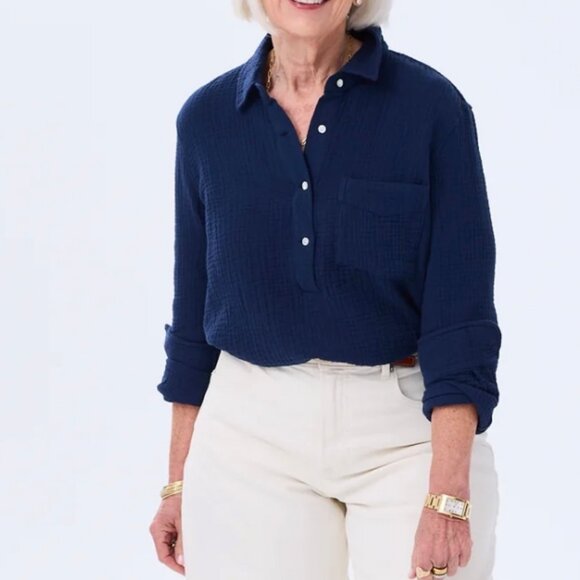 Alice Walk Tops - Alice Walk Cloud Organic Cotton Triple Gauze Top